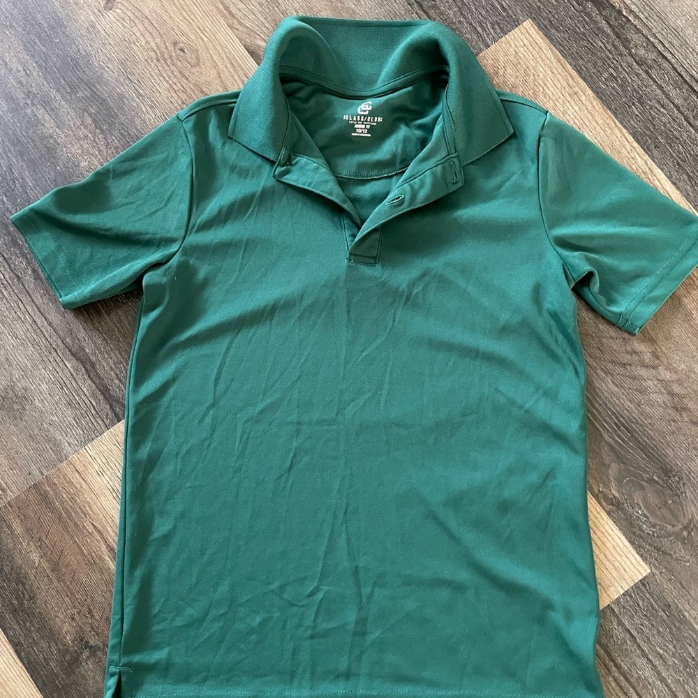 Hanes Green Polo Shirt